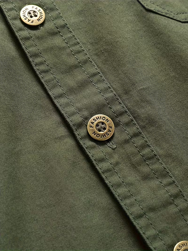 Men's Lightweight Cargo Long Sleeve Shirt