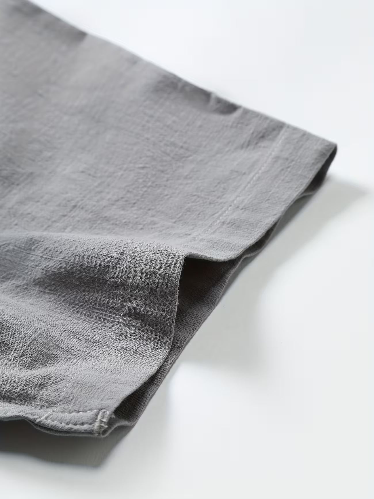Men's Casual Cotton Button-front Shirt