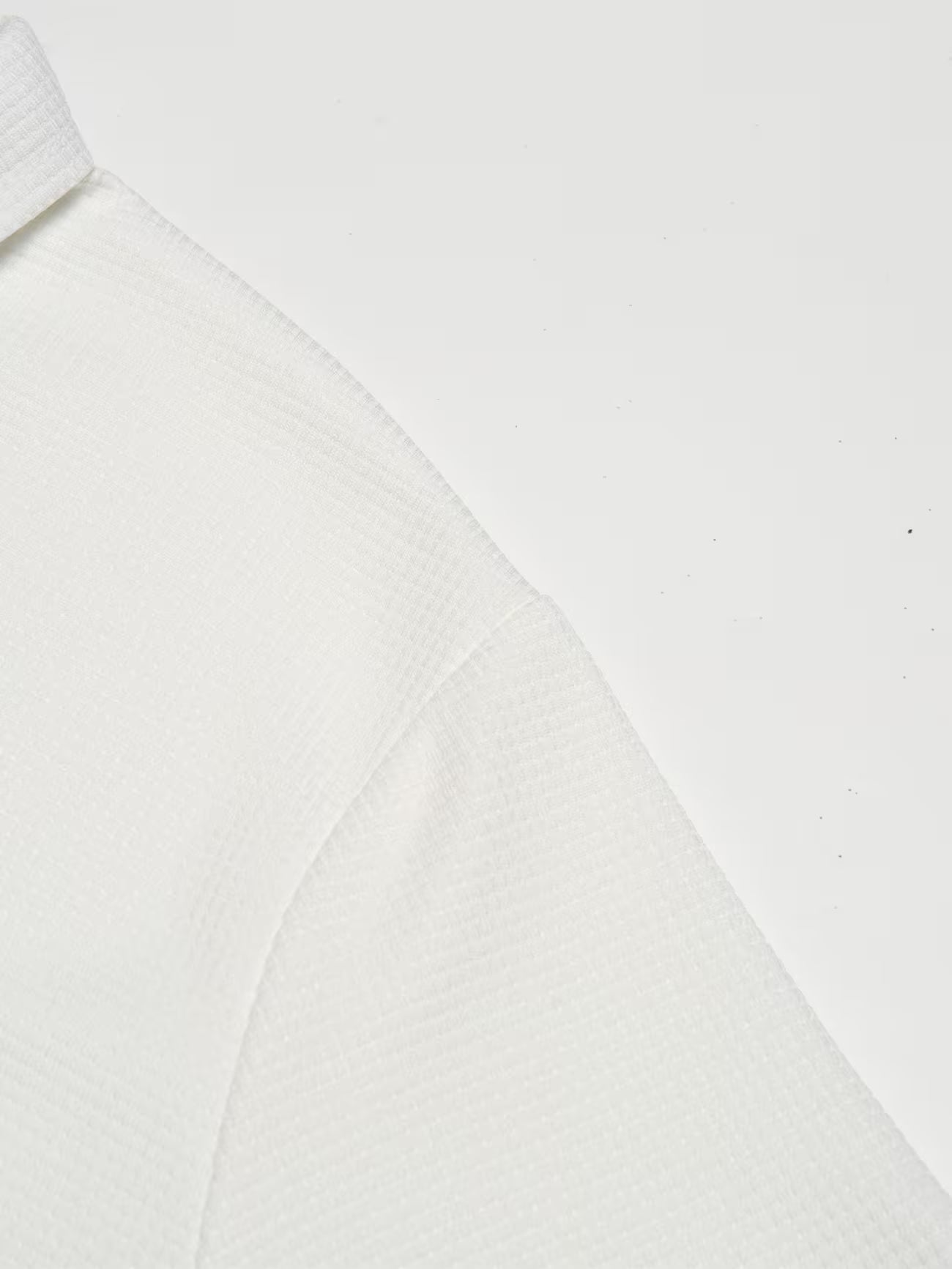 Mens Short Sleeve Zip Front Casual Shirt