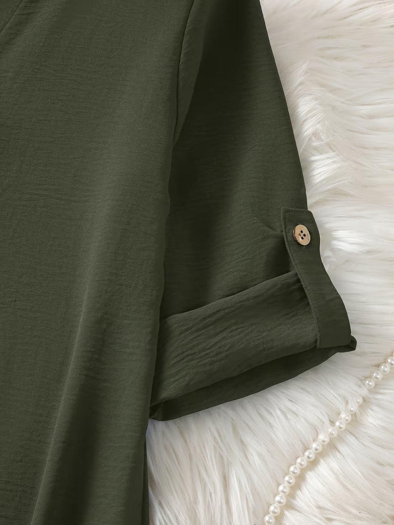 Women's Relaxed Short Sleeve Solid Color Shirt