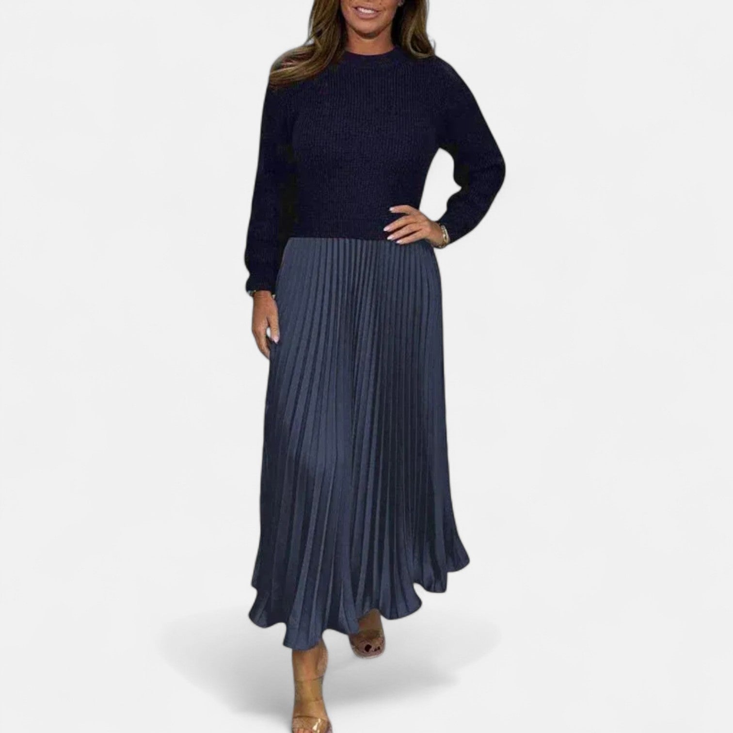 Knit Top Maxi Dress