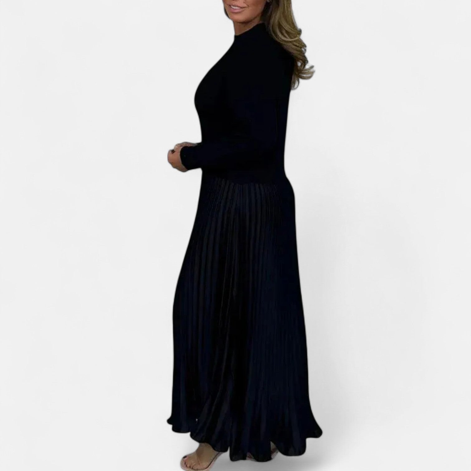 Knit Top Maxi Dress