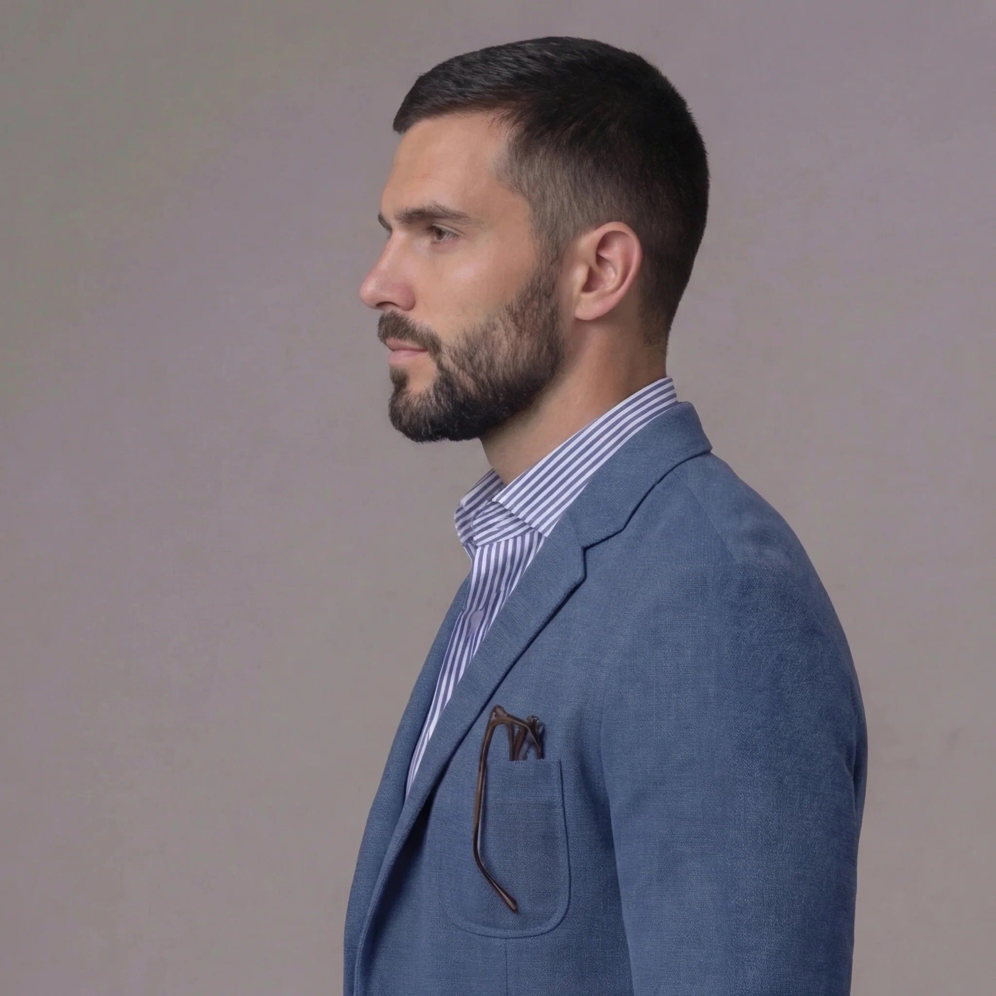 Men's Blue Blazer Jacket