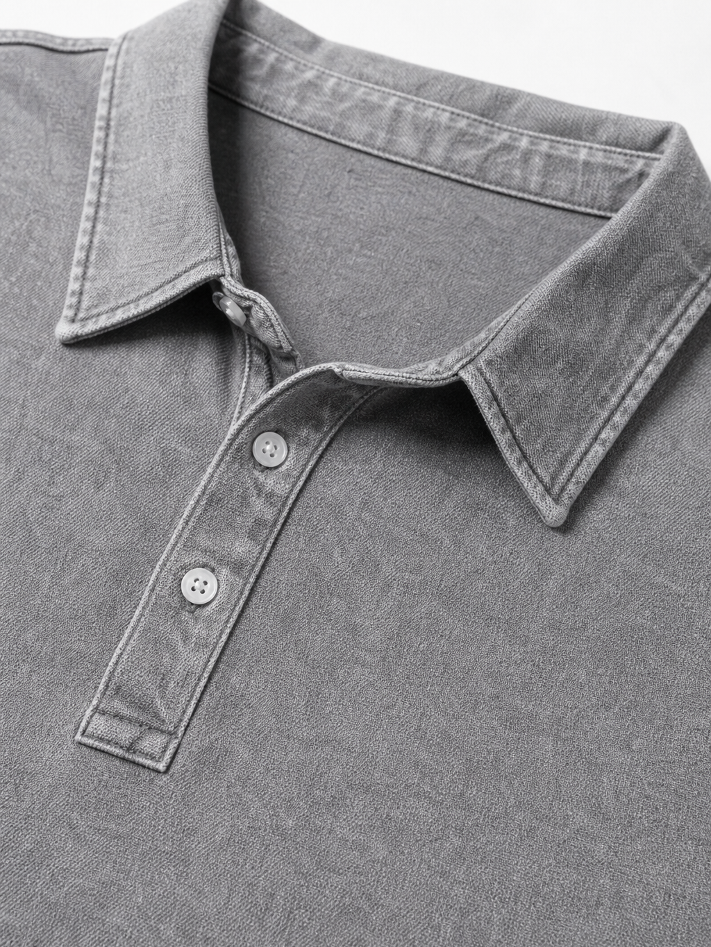 Men's Blue Short Sleeve Polo Shirt