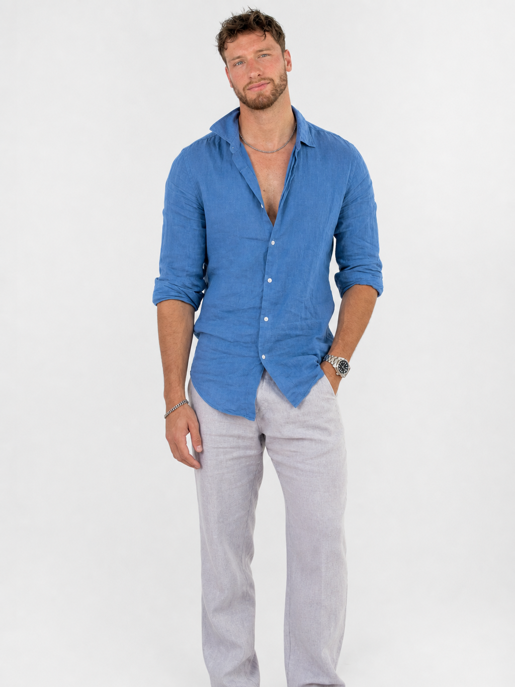 Men's Flowing Summer Shirt