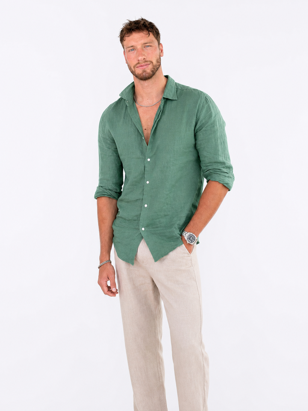 Men's Flowing Summer Shirt