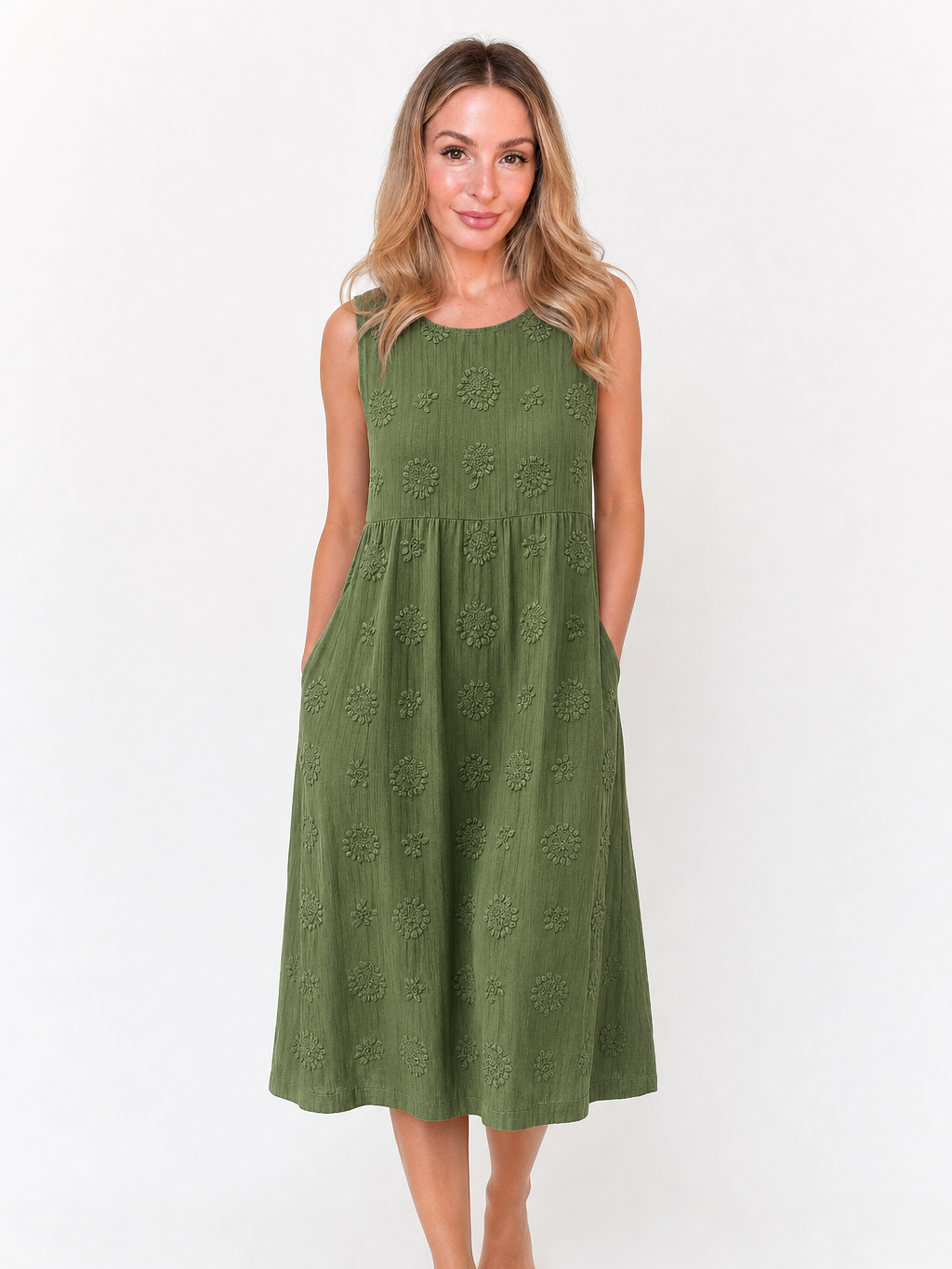 Women Formal Midi Summer Wedding Guest Midi Dress