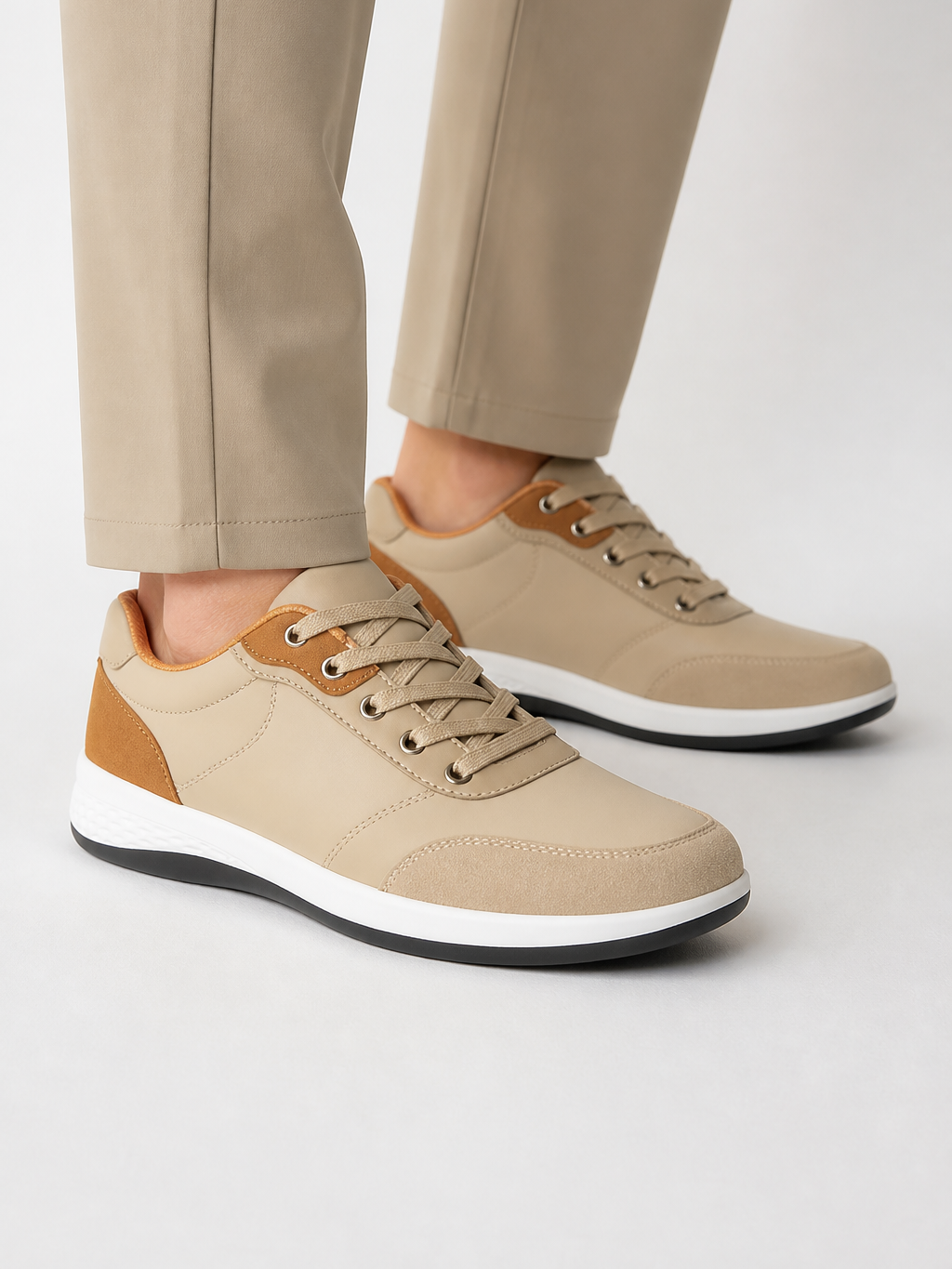 Casual Mesh Lace-up Men's Sneakers Footwear