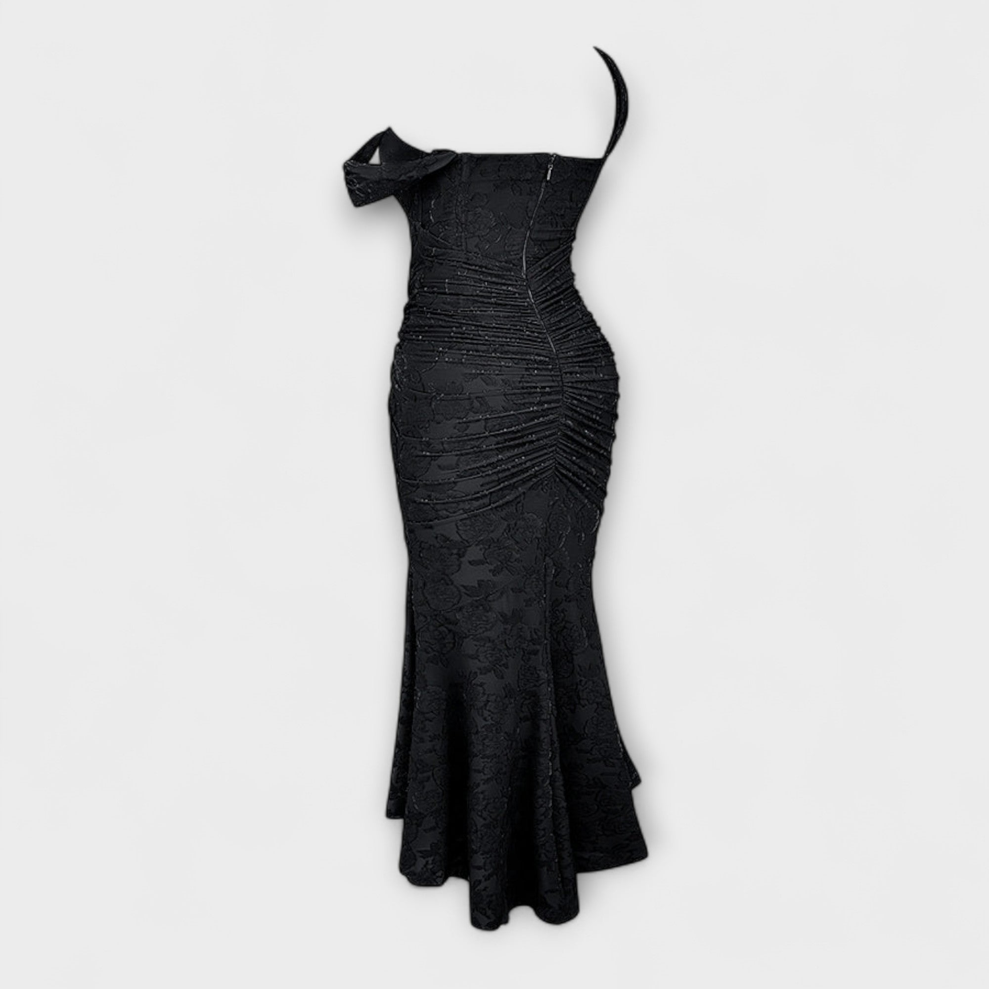 Long Dress With Elegant And Refined Corset
