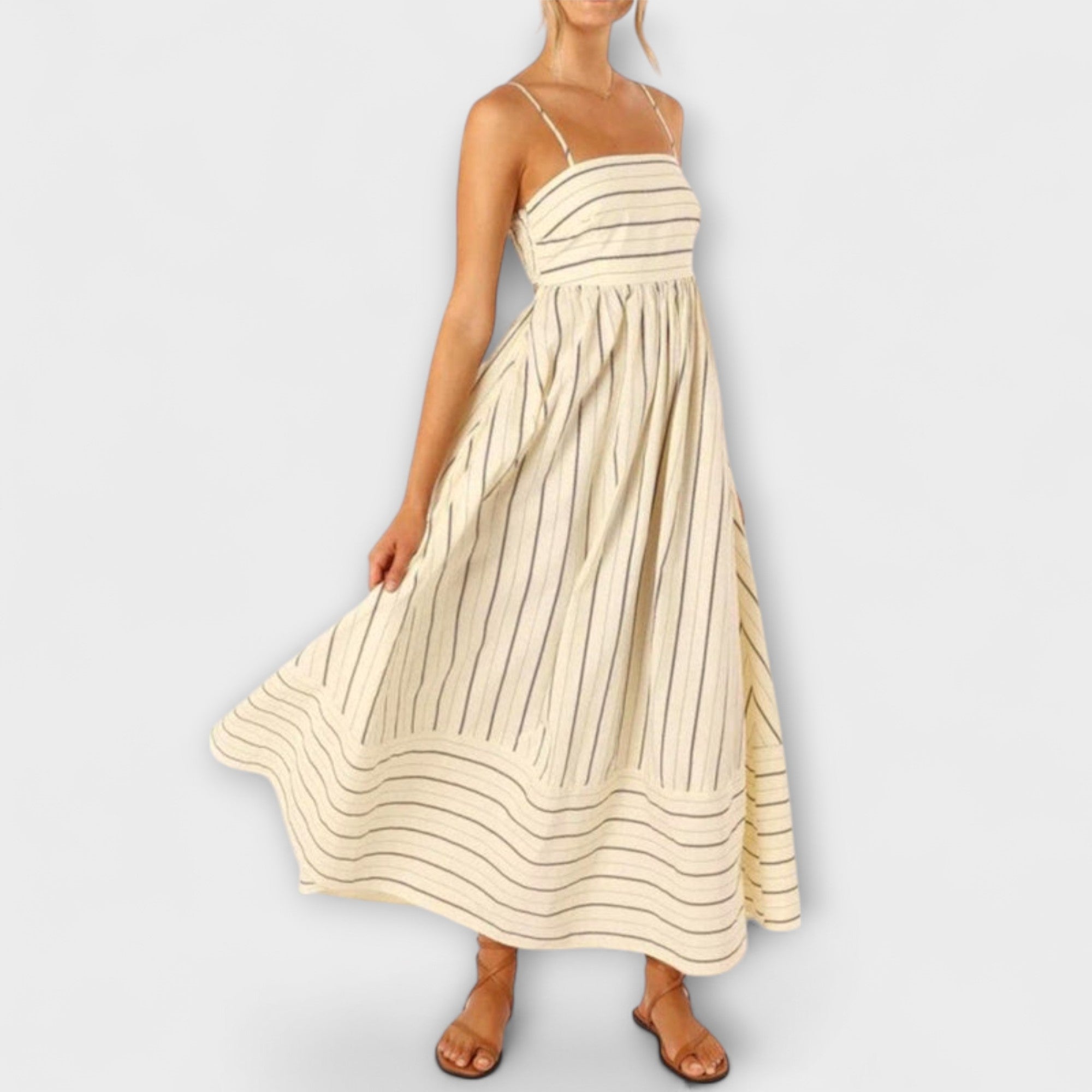 Maxi Dress In Bare Bloom